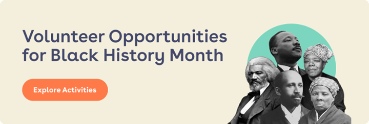 Volunteer opportunities for black history month